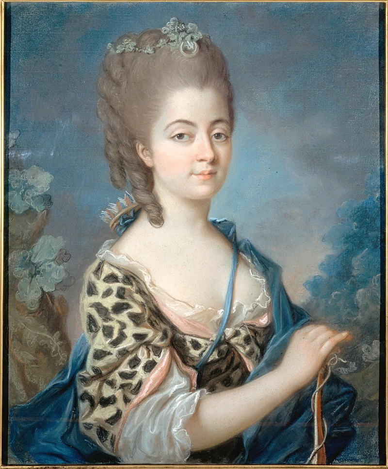 Ritratto di Marie Aurore de Saxe - Musée de la Vie romantique, Parigi
